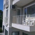 Balkon in der Seniorenresidenz in Bulgarien